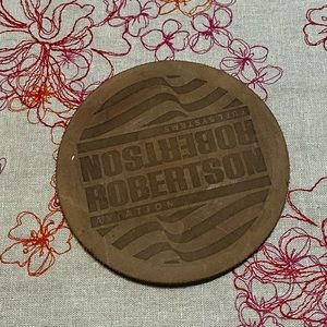 Leather coaster